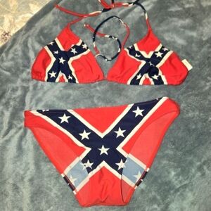 Rebel flag bikini